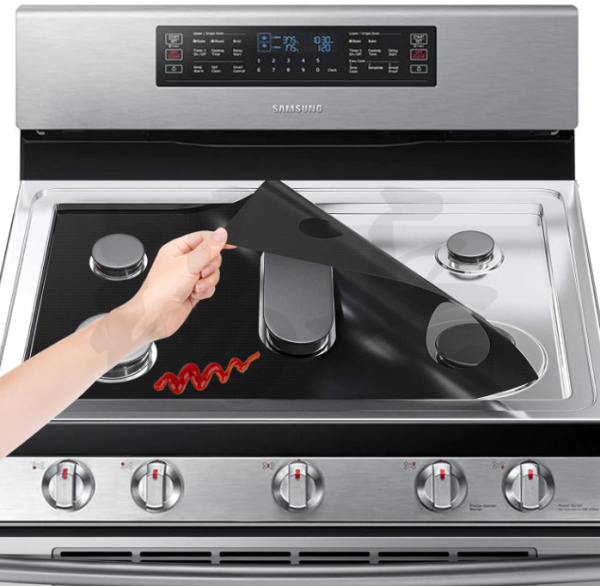Stove Cover, Stove Top Protectors for Samsung Gas Range Reusable Gas Stove Burner Covers, Non-Stick Stove Liner for Samsung Gas Stove, Washable Online