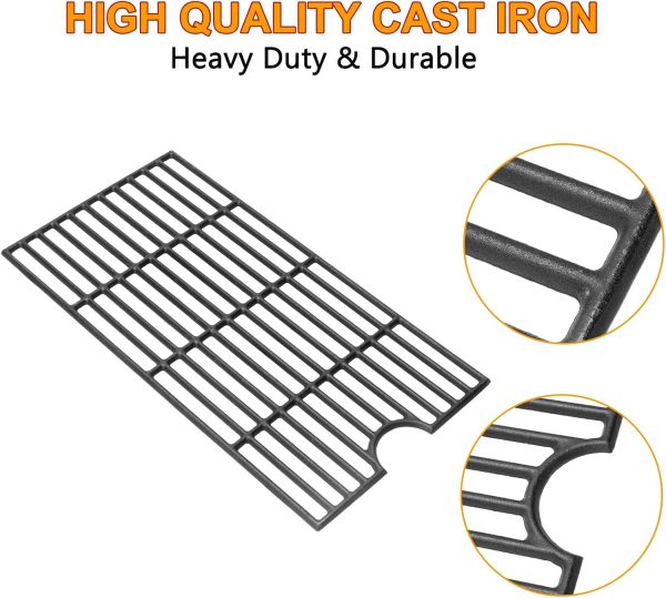 Cooking Grates fits Jenn Air 720-0709B, 730-0709B Gas Grills, 3pcs Kit Fashion - Image 5