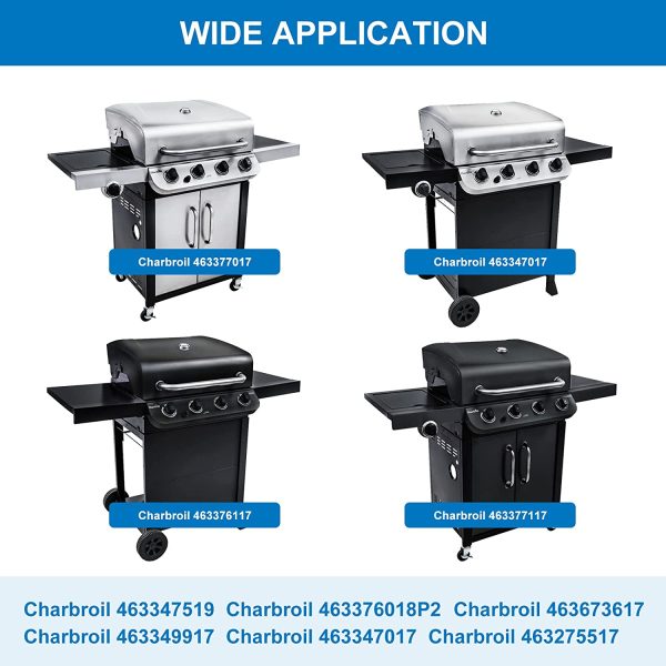 Cooking Grates for Char-Broil Performance 4 Burner 463342118, 463376217, 466335517, 463377017, 463347017 Gas Grills Online - Image 5