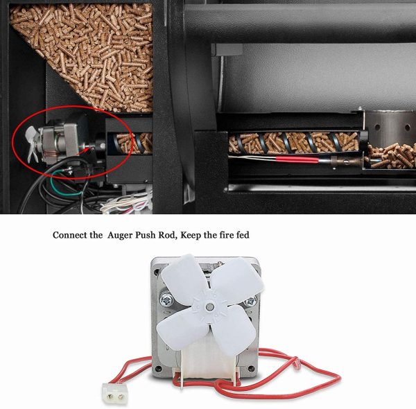 Auger Motor for Pit Boss Lockhart (10500) Wood Pellet Grills BBQ Replacement Parts Online Hot Sale - Image 5
