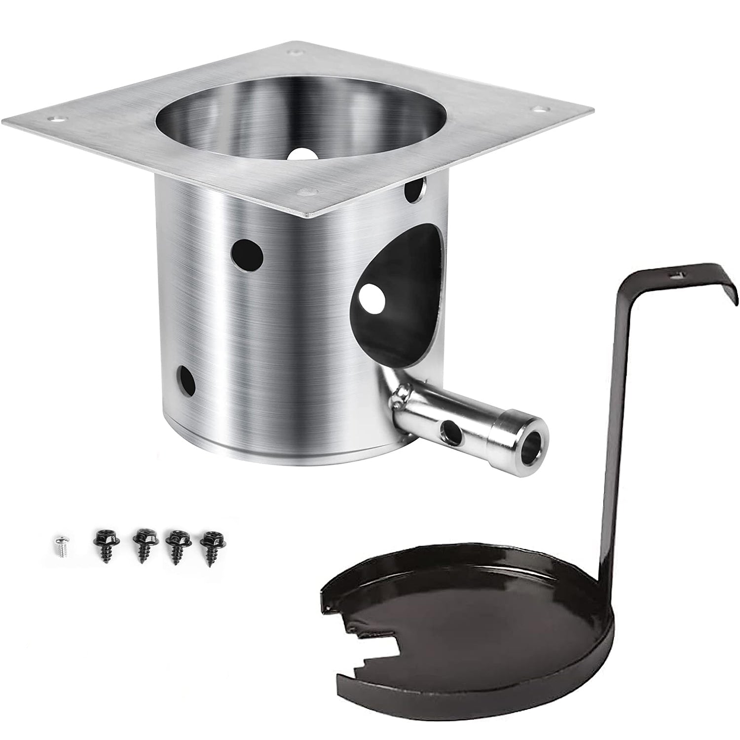 Fire Burn Pot for Traeger Timberline 850 AC TFB85WLB-G Pellet Grill, SUS 304 Stainless Steel, with Ash Remover and Screws FAB310 Online Sale