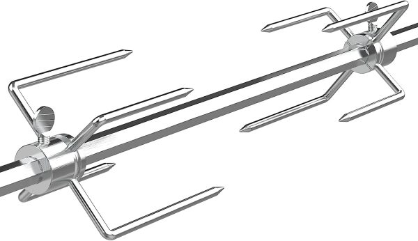 Grill Replacement Rotisserie Kit for 4-6 Burner Broil King, Broil Mate, Sterling, and GrillPro Gas Grills Supply - Image 5