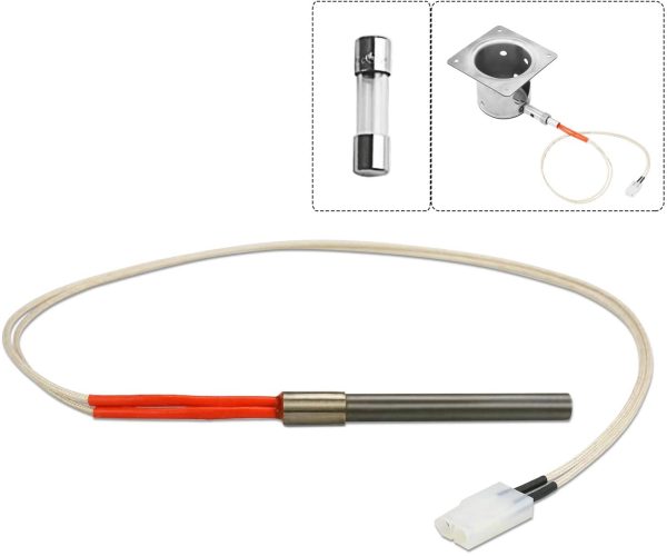 Parts Kit for Traeger Tailgater 20 CAN155 Pellet Grill, Fire Burn Pot+Hot Rod Ignitor+Auger Motor and Induction Fan Kit For Cheap - Image 3