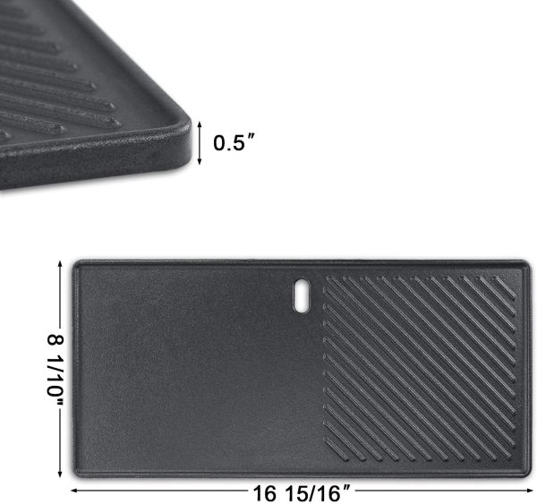 Grill Griddle Plate for Broil King 5818-4, 5818-7, 5848-4, 5848-7, 960-24, 960-27, 960-44, 960-47 Grill For Sale - Image 2
