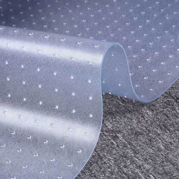 TheLAShop 46  x 60  (1 8  Thick) PVC Studded Chair Mat for Low Pile Carpet Online now