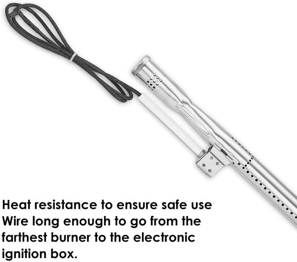 Grill Wire Electrode Ignition Kit for Expert Grill Model 720-0988ED, 720-0988EC, 720-0988EG 3 Burner Gas Grills Hot on Sale - Image 4