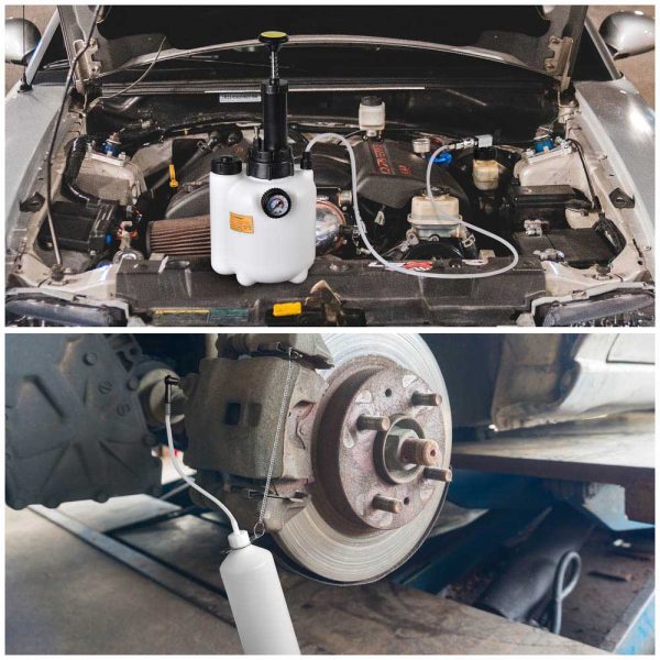 TheLAShop Master Cylinder Bleeder Kit Manual Brake Bleeder 3L Cheap - Image 2