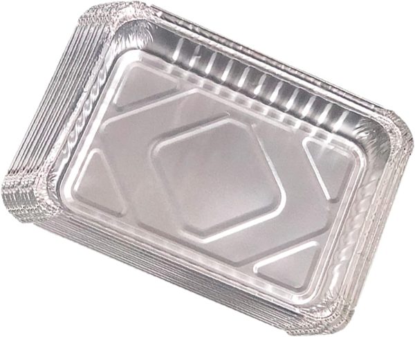 6415 22 Pack Silver Small Drip Pans fits Weber Charcoal Kettles, Pulse, Weber Q Series, Spirit and Genesis Series Grills Online