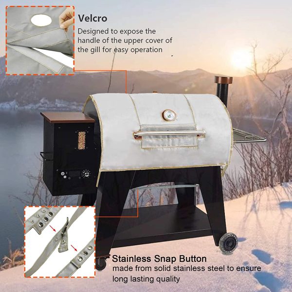 Grill Thermal Insulation Blanket for Pit Boss 67343 1000 Traditions Grills on Sale - Image 2