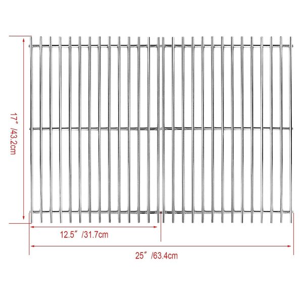 Grill Grates for Broil King Regal XL 960-24, 960-27, 960-44, 960-47, 960-74, 960-77, 960-94, 960-97 Grill Sale - Image 2