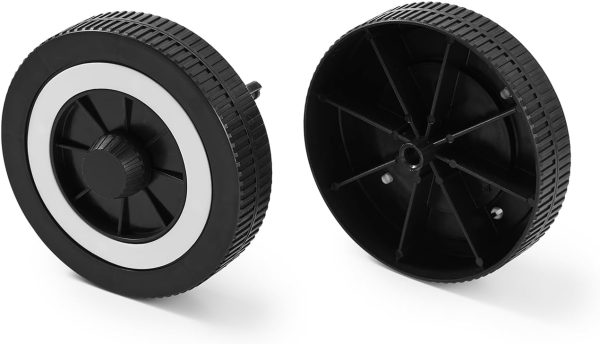 65930 6 Inch Grill Wheels + 987101 Hub Caps 2Pcs Kit for Weber 18’’ and 22’’ Kettle and Jumbo Joe Charcoal Grills Hot on Sale - Image 4