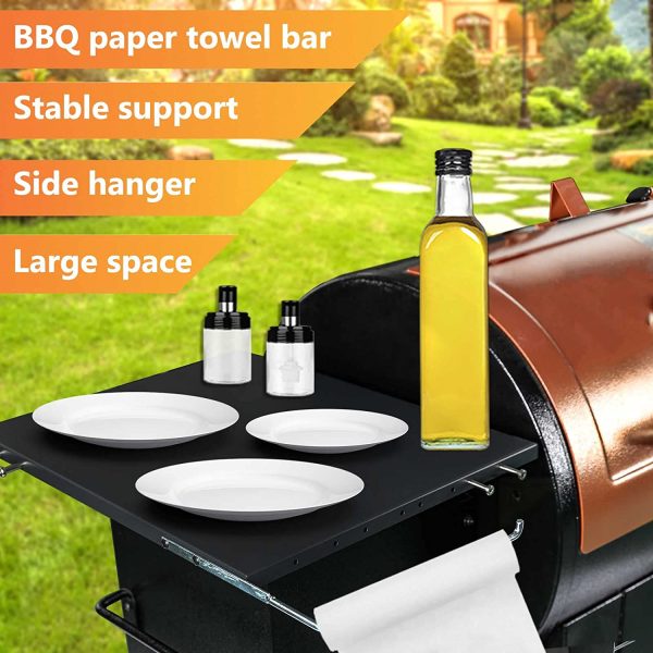 Side Table Shelf for Camp Chef PG24CL, DLX BBQ Pellet Smoker Grills Online now - Image 4
