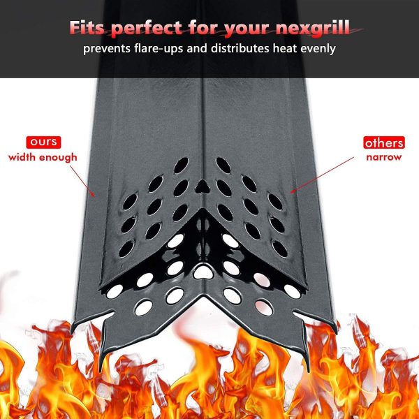 Replacement Parts Kit for Nexgrill 5 Burner 720-0888, 720-0888A, 720-0888B, 720-0888N, 720-0888S Grill, Burners and Heat Plates For Sale - Image 5