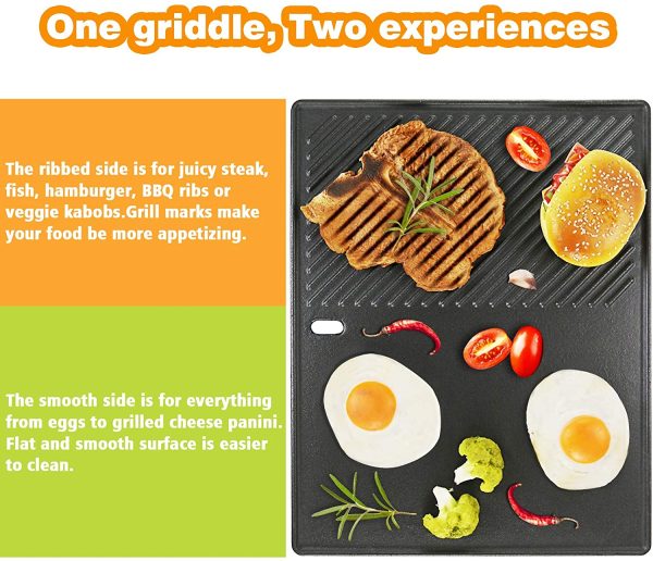 BBQ Grate Griddle Plate Kit for Uniflame GBC956W1-C, GBC981WBL, GBC981WBU Gas Grills Fashion - Image 4