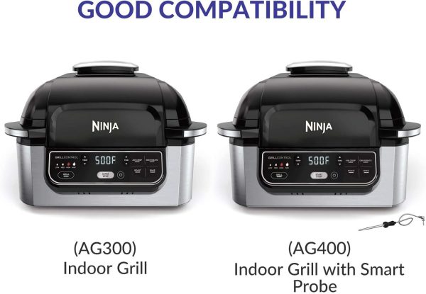 Dehydrator Rack Stainless Steel Stand Fits for Ninja Foodi AG300, AG300C, AG301, AG301C, AG302, AG400, IG301A Grills For Discount - Image 3