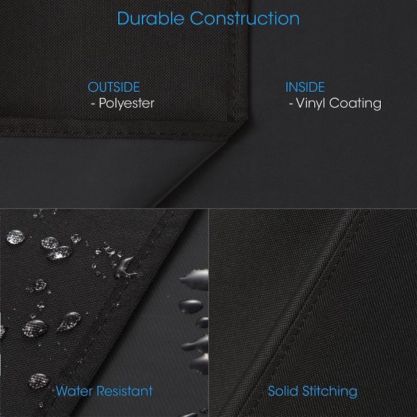 7152 Grill Cover for Weber Performer Premium, Deluxe, One Touch 22.5  Charcoal Grills, 48.5  W x 25.5  D x 40  H For Discount - Image 4
