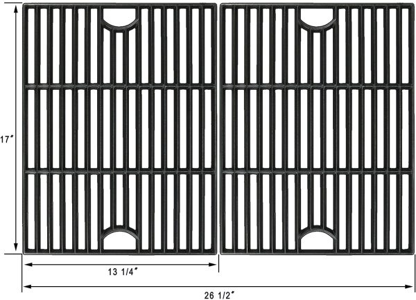 Grill Grid Grates Parts for Nexgrill 720-0341, 720-0549, 720-1008, 720-0773 Gas Grills Sale - Image 5