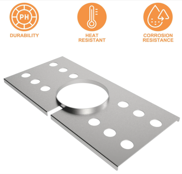 Heat & Wind Deflection Shield for Broilmaster P3 D3 P4 D4 SER Grills, Broilmaster D3BL (2003), D3BL-1, D3BL-1 (2003), P3BL (2003), DPP-7SS, DPP6SS Sale - Image 3