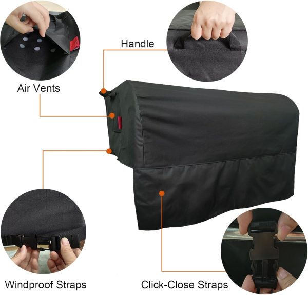 45 Inch Built-in Grill Cover fits for Lynx L42ASR, L42PSR-2, L42R-1 42” Built in All-Sear Grills with Rotisserie Sale - Image 4