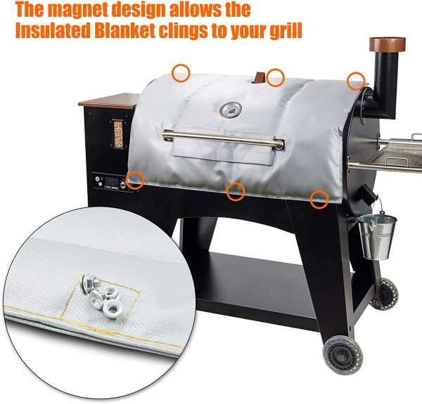 Grill Thermal Insulation Blanket for Pit Boss 67343 1000 Traditions Grills on Sale - Image 4