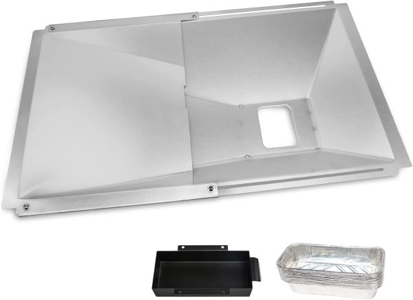 Grease Tray Catch Pan Foil Liner Kit for Kitchen Aid 2 - 3 Burner Gas Grills Hot on Sale