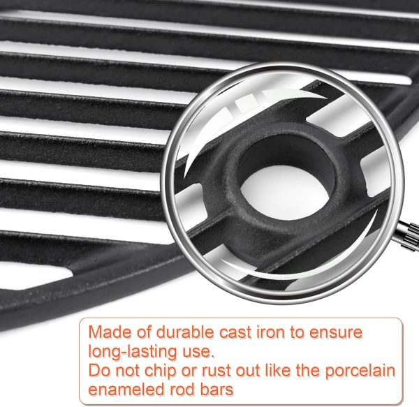 19.5  Round Grill Grate for Akorn Kamado Ceramic Grill, Pit Boss K24, Louisiana Grills K24, Char-Griller 16620, Solid Rod Round Grill Grids Discount - Image 4