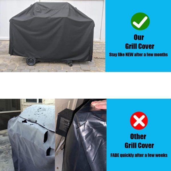 Premium Grill Cover 61365 for Napoleon Rogue 365 425 Series Grills, 55  W x 33  D x 47  H Supply - Image 5