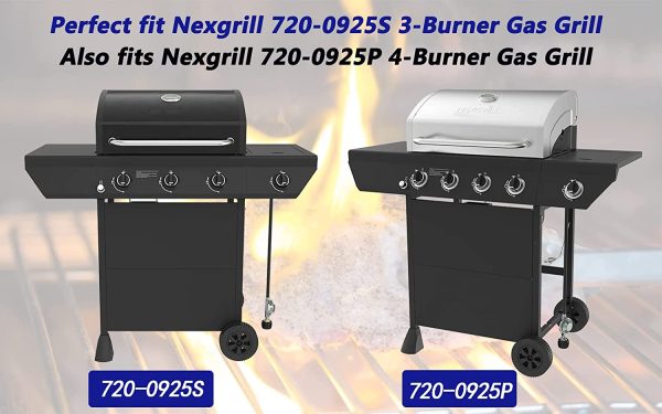 Cooking Grates for Nexgrill 720-0718, 720-0718A, 720-0718B, 720-0718C, 720-0718N etc Gas Grills Hot on Sale - Image 3