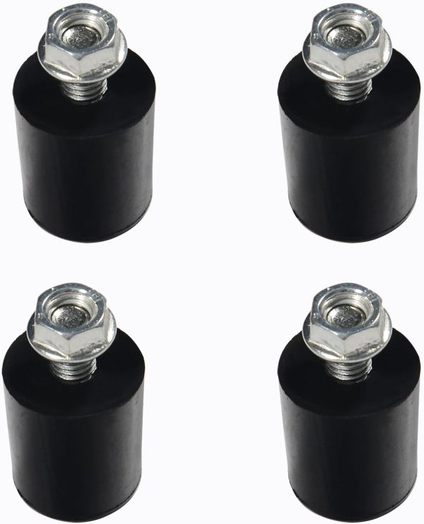 4Pcs Screw-on Rubber Feet Short Stabilizing Foot Kit fit for blackstone 17 and 22 inch Tabletop Griddle Flat Top Grills Supply - Image 2