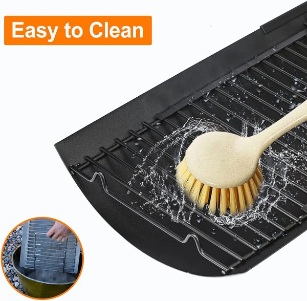Universal 15-28   x 13   Ash Pan Kit for Oklahoma Joe’s Charcoal Offset Smoker Grills Sale - Image 4