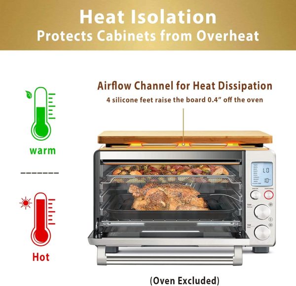 Cutting board Compatible with Breville BOV900BSS the Smart Oven Air Fryer Pro, Accessories for Countertop Convection Oven Fashion - Image 5