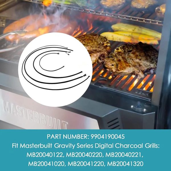Electric Wire Kit for Masterbuilt Gravity Series 560, 800, 1050 XL Digital Charcoal Grill Smokers Online now - Image 3
