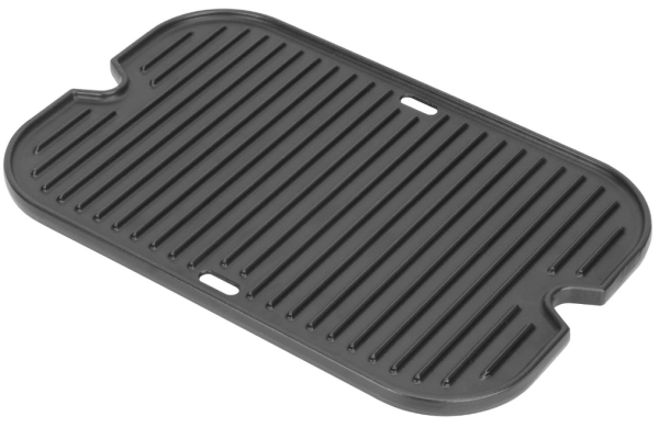 Reversible Cast Iron Griddle Plate for Weber Lumin Compact Electric Grill 91010901, 91070901, 91300901, 91280901, 91400901, etc For Discount