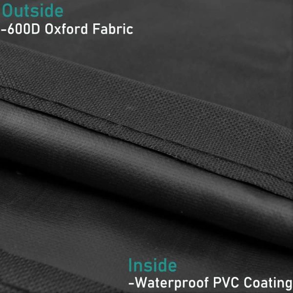 Grill Cover for Pit Boss 10989 PB1500NX Savannah Onyx Edition Wood Pellet Grill, 600D Heavy Duty Waterproof Grill Smoker Cover Online - Image 3
