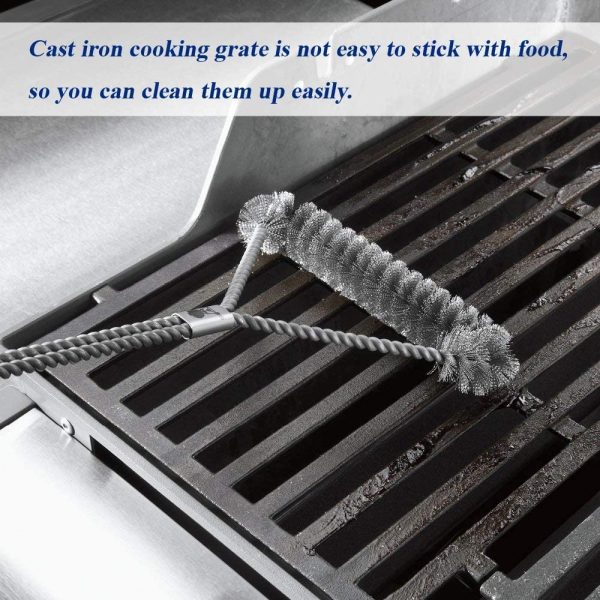 Cast Iron Grill Grid Grates Parts for Nexgrill 720-0830F, 720-0830HM, 720-0830HR, 720-0783EH, 720-0783EF, 17 x 26 1 2   For Cheap - Image 4