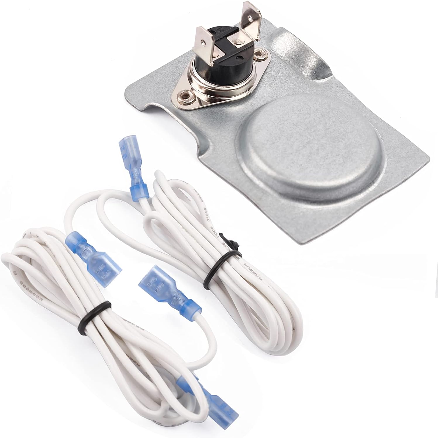 Magnetic Thermostat Switch with High Temperature Resistant Wire for Fireplace Blower Fan, Wood Stove, Gas Log Fireplace, Circuit On 120°F, Off 90°F Hot on Sale