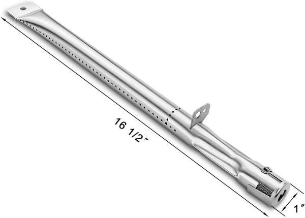 Burner Tubes 4Pcs Kit for Charmglow 810-6320-B C V, 810-7310F S, 810-7400-F, 810-7420-F S, 810-7440-F S, 810-7500-S Gas Grills Cheap - Image 3