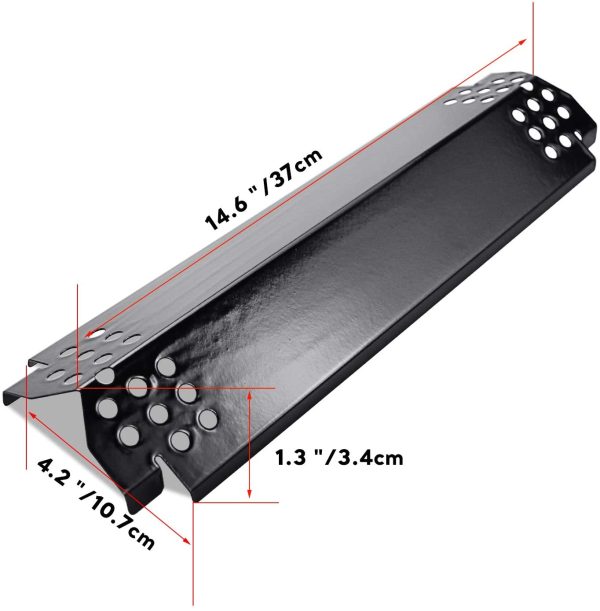Heat Plates Kit for Nexgrill 730-0898, 730-0898A, 730-0896, 730-0896B, 730-0896C, 730-0896E 6 Burner Grills Cheap - Image 3