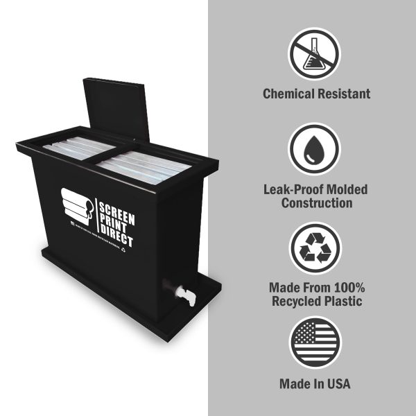 Ecotex® 40 Gallon Screen Printing Dip Tank Kit For Discount - Image 2