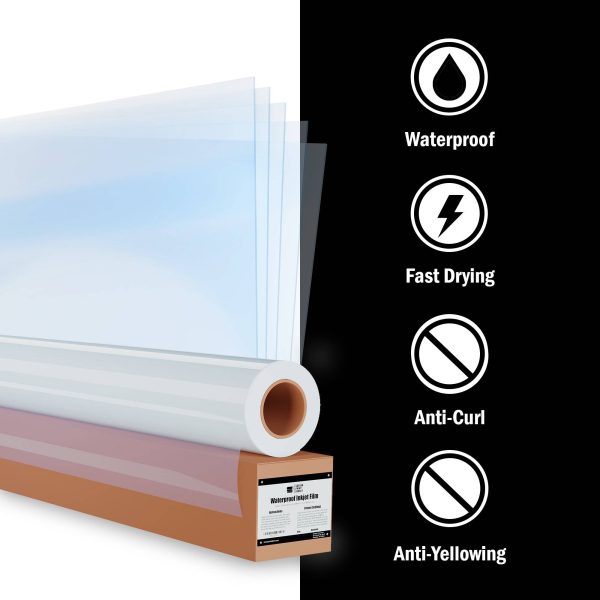 Waterproof Inkjet Film Roll - 4 Pack Online - Image 5