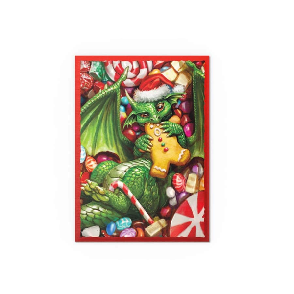 Dragon Shield: Brushed Art Deck Protector Sleeves - Christmas 2024 (100) Supply - Image 2