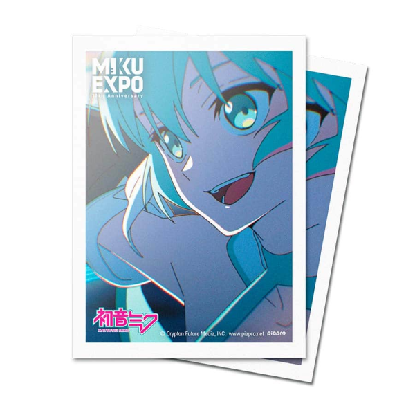 Ultra Pro: Sleeves (100) - Magic the Gathering - Hatsune Miku: 10th Anniversary - Flight Discount