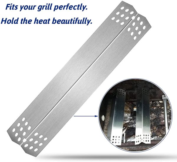 Heat Plates 4 Pcs Kit for Nexgrill 720-0697, 720-0697E, 720-0925, 720-0925P, 720-0925S Gas Grills Fashion - Image 5