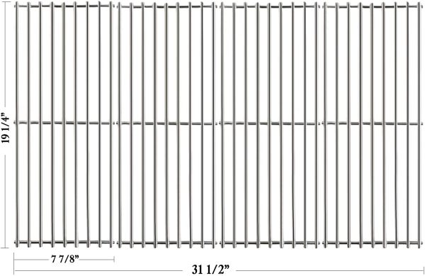 Cooking Grid Grates for Capt n Cook CG4CKW, CK4CKWN, CG4CKW, CG4TCBN, CG4TCBRN 4-5 Burner Gas Grills Online