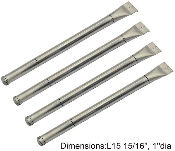 Grill Burner for Master Chef 85-3040-4, 85-3041-2, 85-3044-6, 85-3045-4, 15 15 16 x 1, Stainless Steel Grill Replacement Parts Supply - Image 4