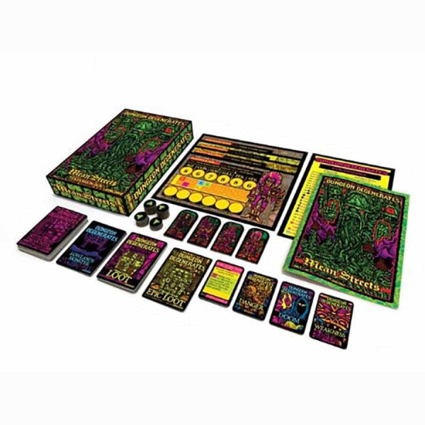 Dungeon Degenerates: Mean Streets Expansion Box For Discount - Image 2