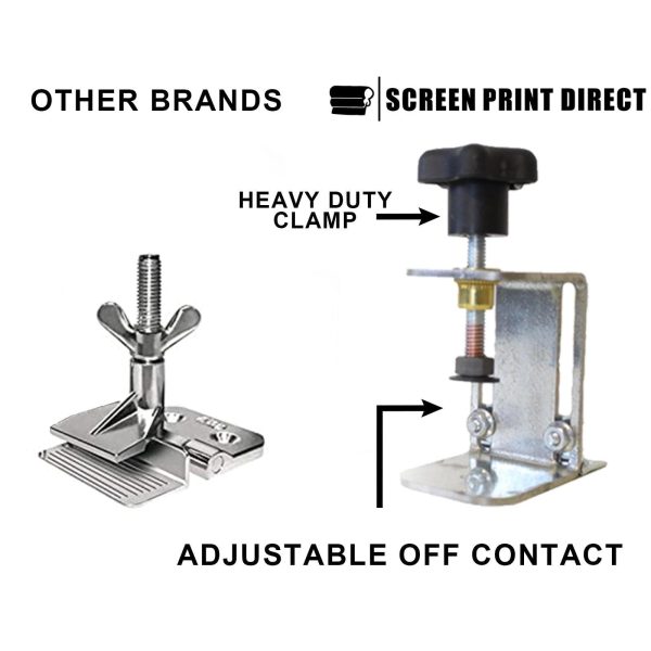 OPEN BOX - Screen Printing Hinge Clamps Fashion - Image 3