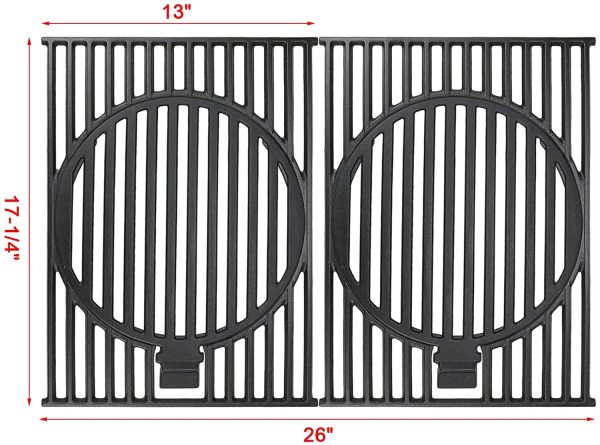 Cooking Grid Grates Kit 17 1 4 x 26   for Stok SGP4330SB SGP4032N SGP4330 SGP4130N Grills Hot on Sale