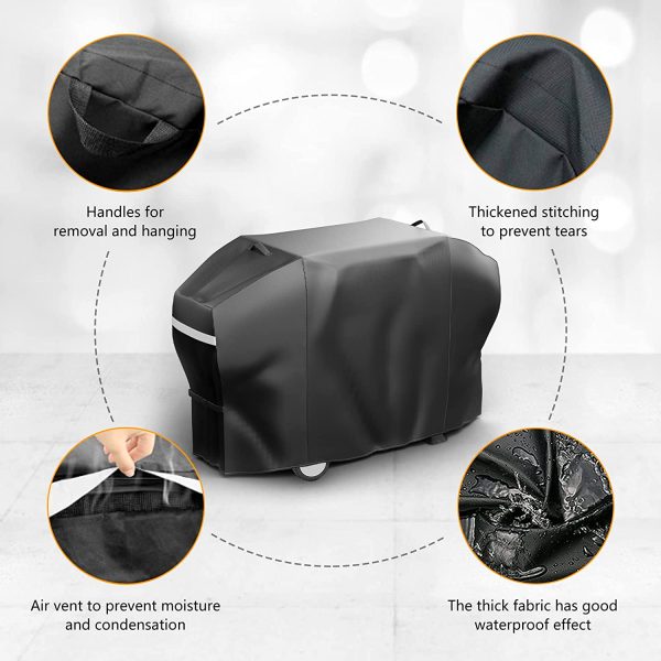 Grill Cover 65 x 24 x 44 fits 4 - 6 Burner Gas Grills Cheap - Image 3