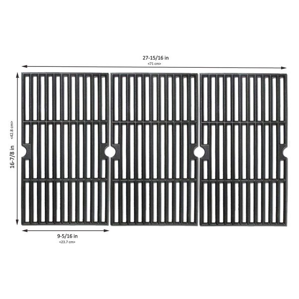 Grill Grates Kit for Backyard BY14-101-001-02, BY16-101-003-05, GBC1646WPF 4 Burner Grill Cheap - Image 3